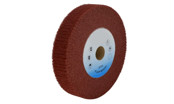 POLİSAJ KEÇESİ ÇAP - 16,5x16,5 CM - BORDO ürün görseli 1