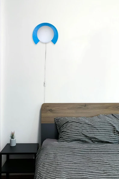 D-light Kesik Aplik Fişli Mavi ürün görseli 1