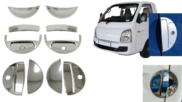 Hyundai H100 Uyumlu 2010 Sonrası Kapı Kolu ABS (Plastik) Krom ürün görseli 1