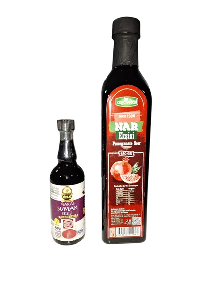 Nar Ekşisi 680 gr+ Sumak Ekşisi 100 gr Avantajlı Ekşi Set ürün görseli 1