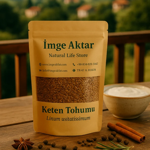 Keten Tohumu Tane 100g ürün görseli 1