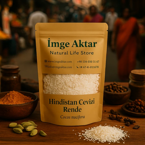 Hindistan Cevizi Rende İri Kıyım Yağlı 100g ürün görseli 1