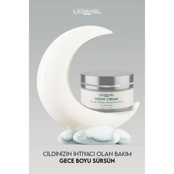 Night Cream Cilt Yenileyici Gece Bakım Kremi 50 ml ürün görseli 1