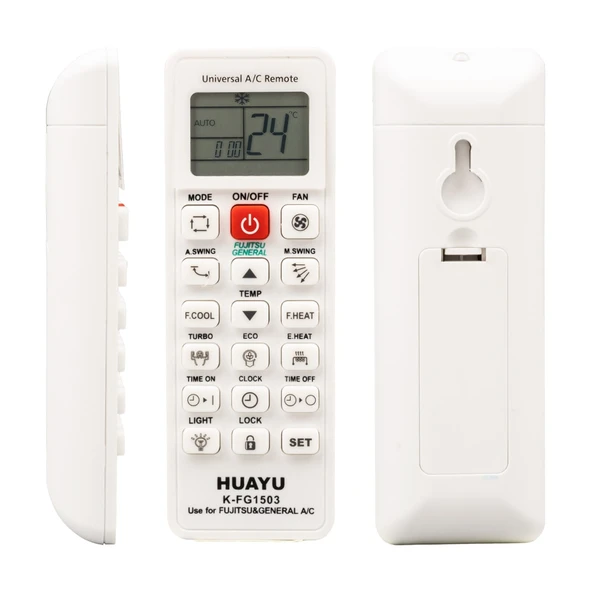 HUAYU KK K-FG1503 FUJITSU-GENERAL UNIVERSAL KLİMA KUMANDASI ürün görseli 1