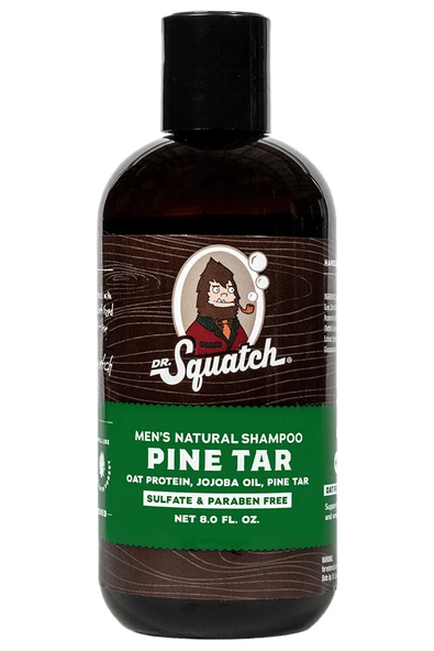 Dr.Squatch Men's Pine Tar Şampuan 236ML ürün görseli 1