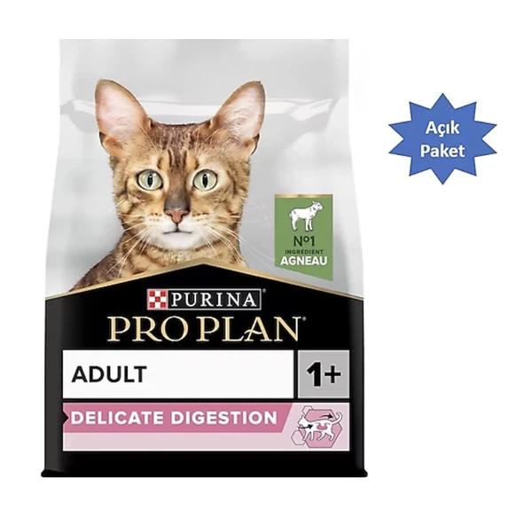 Pro Plan Delicate Kuzu Etli 4 kg Yetişkin Kedi Maması - Açık Paket ürün görseli 1