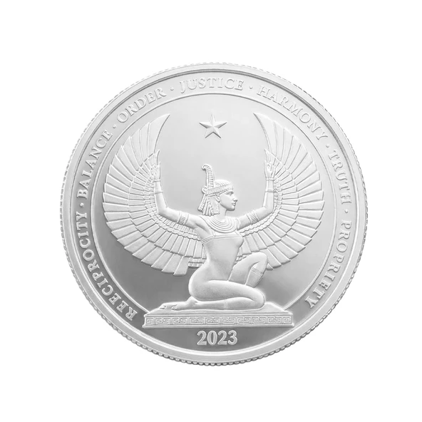AgaKulche Mısır Tanrısı Gümüş Sikke Coin ürün görseli 1