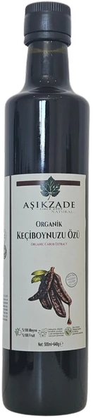Aşıkzade Organik Keçiboynuzu Özü 500 Ml ürün görseli 1