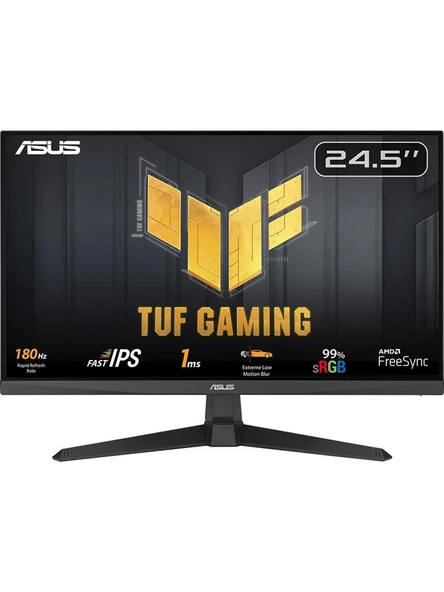 Asus 24.5" Tuf Gaming VG259Q3A 180Hz 1ms Full Hd Freesync Fast IPS Gaming Monitör ürün görseli 1