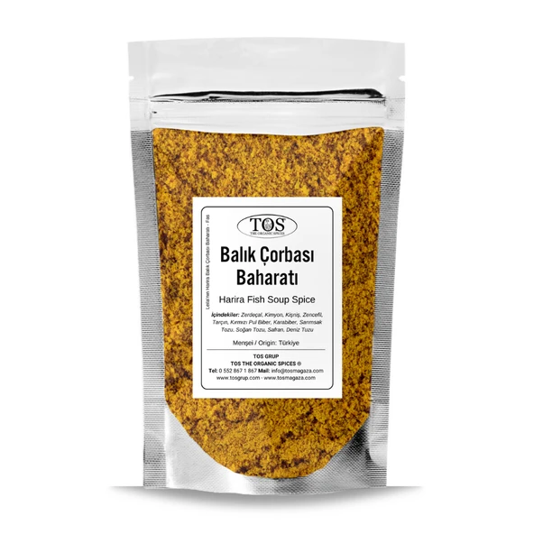Leila'nın Harira Balık Çorbası Baharatı 500 gr Leila’s Harira Fish Soup Seasoning ürün görseli 1