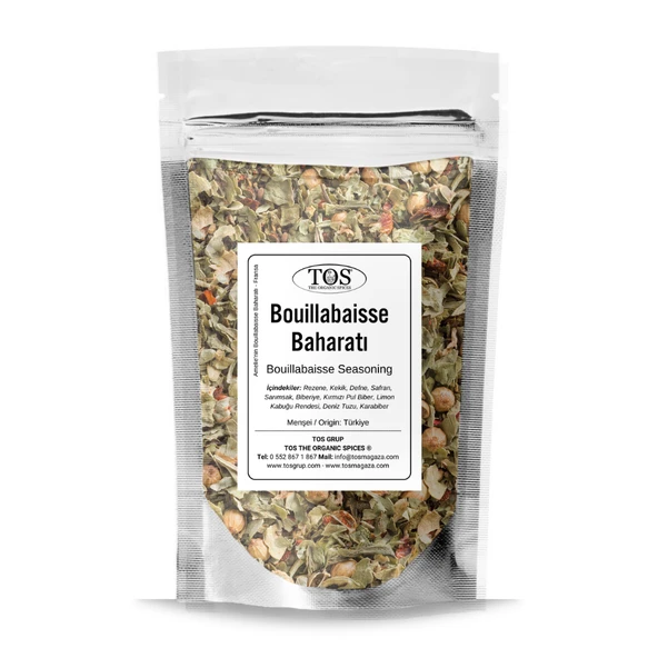 Amelie'nin Bouillabaisse Baharatı 250 gr Amelie’s Bouillabaisse Seasoning ürün görseli 1