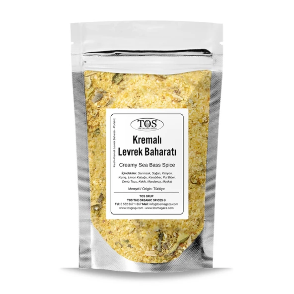 Ines'in Kremalı Levrek Baharatı 100 gr Ines’s Creamy Sea Bass Seasoning ürün görseli 1