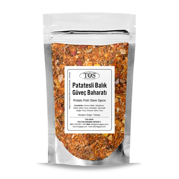 Helga'nın Patatesli Balık Güveci Baharatı 100 gr Helga’s Potato Fish Stew Seasoning ürün görseli 1