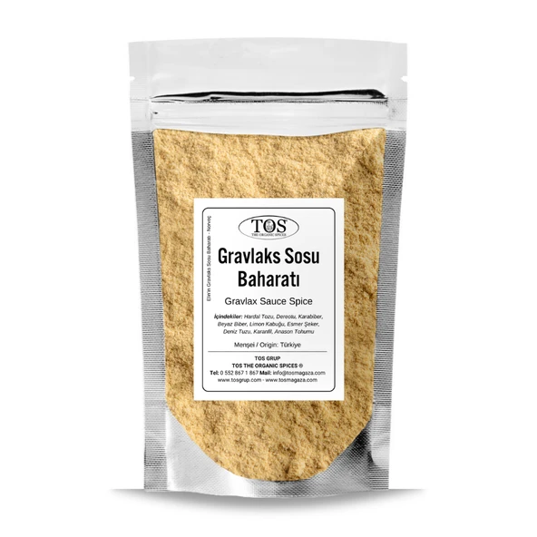 Elin'in Gravlaks Sosu Baharatı 500 gr Elin’s Gravlax Sauce Seasoning ürün görseli 1