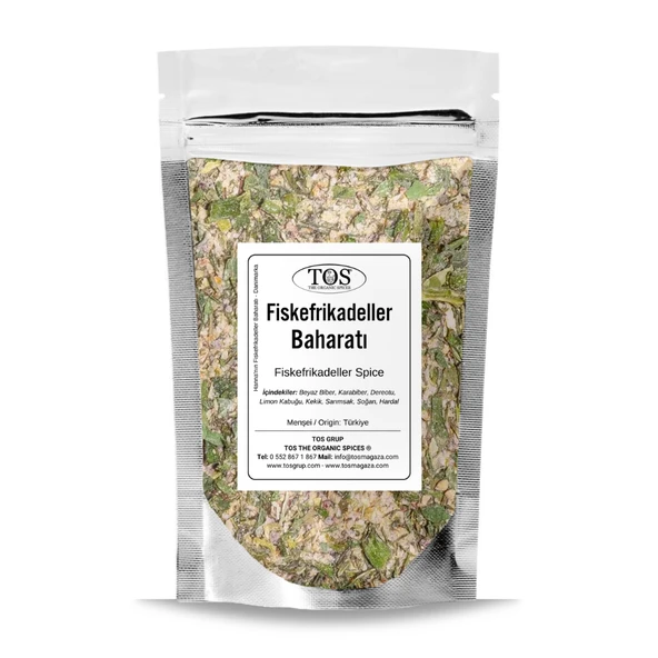 Hanna'nın Fiskefrikadeller Baharatı 250 gr Hanna’s Fiskefrikadeller Seasoning ürün görseli 1