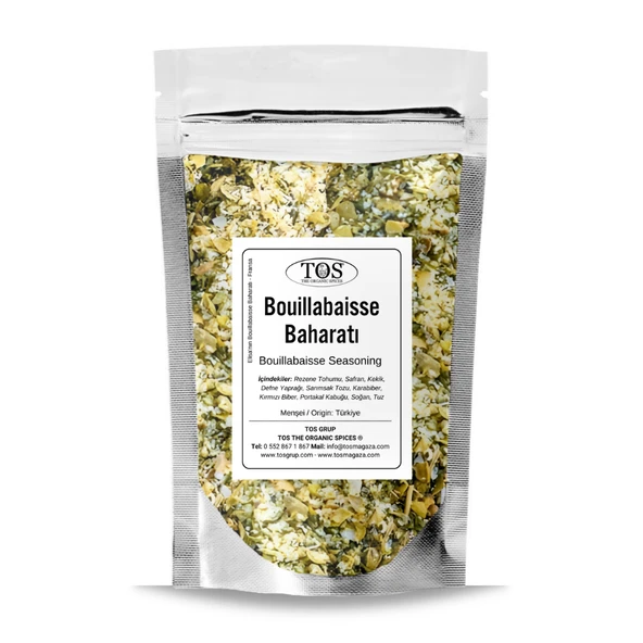 Elisa'nın Bouillabaisse Baharatı 100 gr Elisa’s Bouillabaisse Seasoning ürün görseli 1