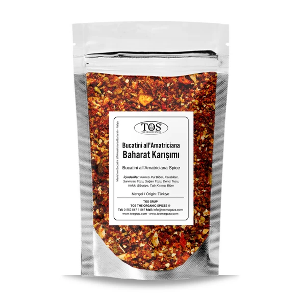 Maria'nın Bucatini all'Amatriciana Baharatı 500 gr Maria’s Bucatini all’Amatriciana Seasoning ürün görseli 1