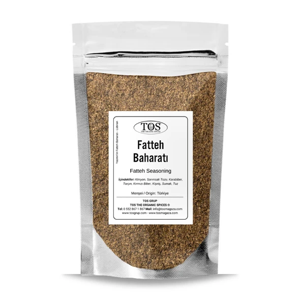 Yasmin'in Fatteh Baharatı 100 gr Yasmin's Fatteh Seasoning ürün görseli 1