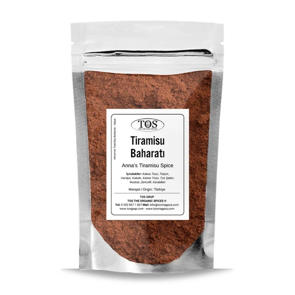 Anna'nın Tiramisu Baharatı 500 gr Anna’s Tiramisu Seasoning ürün görseli 1