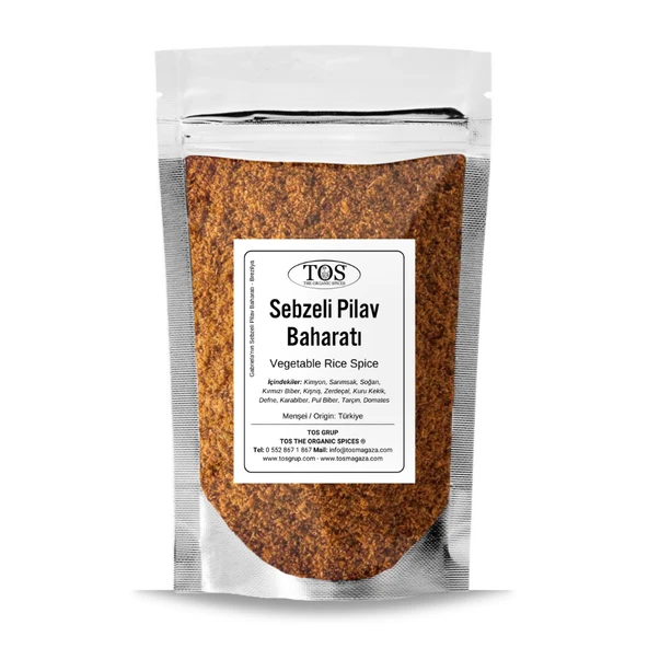 Gabriela'nın Sebzeli Pilav Baharatı 250 gr Gabriela’s Vegetable Rice Seasoning ürün görseli 1