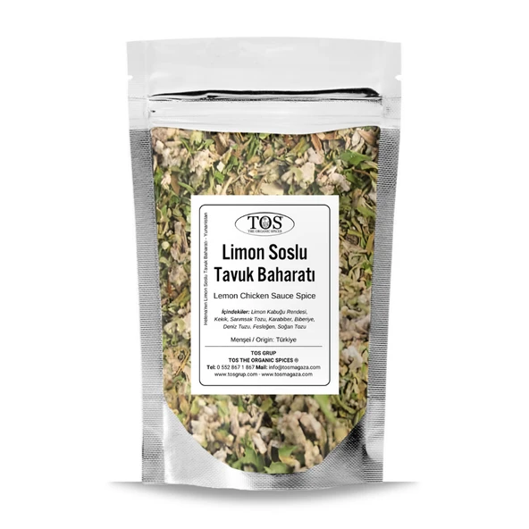 Helena'nın Limon Soslu Tavuk Baharatı 100 gr Helena’s Lemon Chicken Sauce Seasoning ürün görseli 1