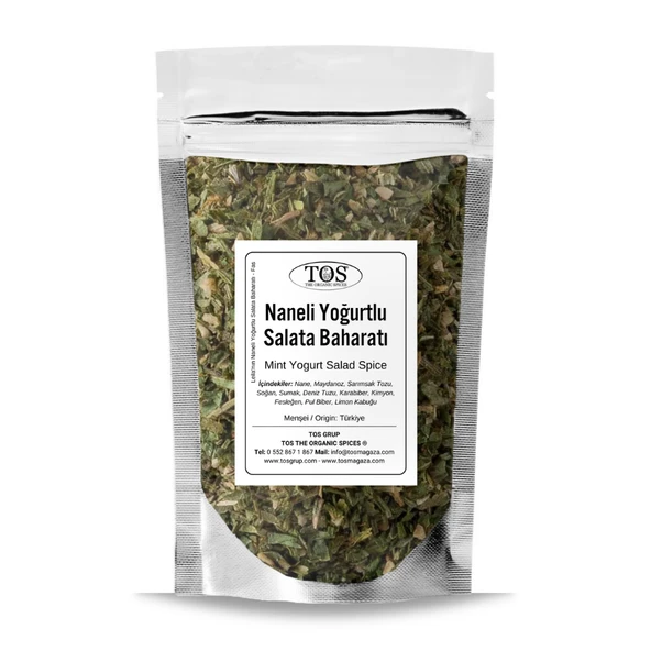 Leila'nın Naneli Yoğurtlu Salata Baharatı 100 gr Leila’s Mint Yogurt Salad Seasoning ürün görseli 1