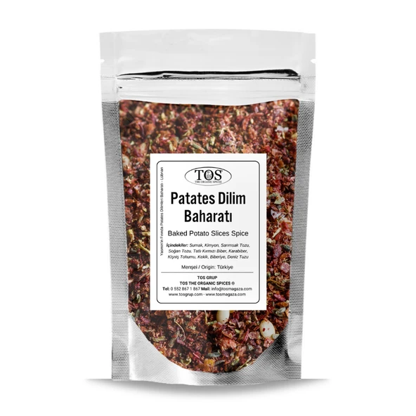 Yasmin'in Fırında Patates Dilimleri Baharatı 500 gr Yasmin's Baked Potato Slices Seasoning ürün görseli 1