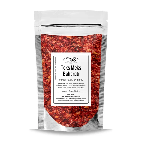Jasmine'nin Texas Teks-Meks Baharatı 250 gr Jasmine's Texas Tex-Mex Spice ürün görseli 1