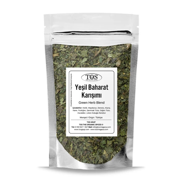 Charlotte'ın Hannover Yeşil Baharat Karışımı 500 gr Charlotte's Hannover Green Herb Blend ürün görseli 1