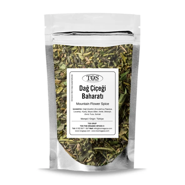 Emma'nın Bern Dağ Çiçeği Baharatı 100 gr Emma's Bern Mountain Flower Spice ürün görseli 1