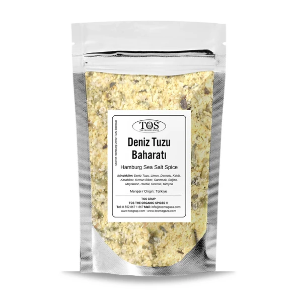 Mia'nın Hamburg Deniz Tuzu Baharatı 250 gr Mia's Hamburg Sea Salt Spice ürün görseli 1