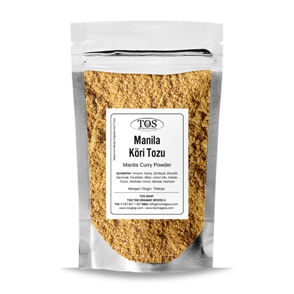 Maria'nın Manila Filipinler Köri Tozu 100 gr Maria's Manila Filipino Curry Powder ürün görseli 1