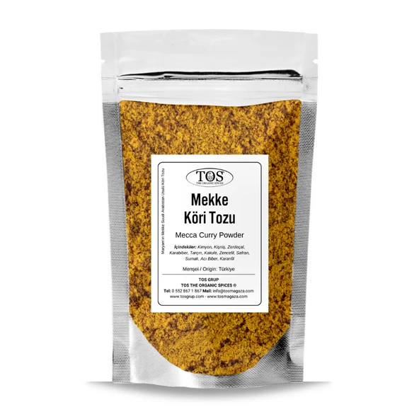 Maryam'ın Mekke Suudi Arabistan Usulü Köri Tozu 500 gr Maryam's Mecca Saudi Arabian Curry Powder ürün görseli 1