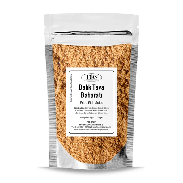 Sobia'nın Peşaver Balık Tava Baharatı 100 gr Sobia's Peshawar Fried Fish Spice ürün görseli 1
