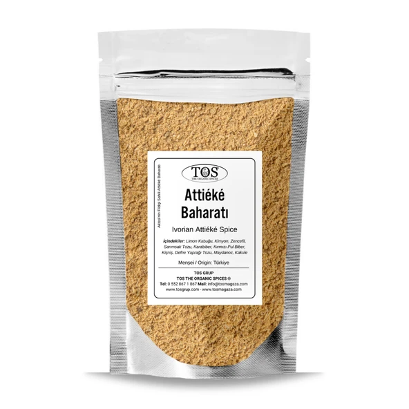 Akissi’nin Fildişi Sahili Attiéké Baharatı 500 gr Akissi’s Ivorian Attiéké Spice ürün görseli 1