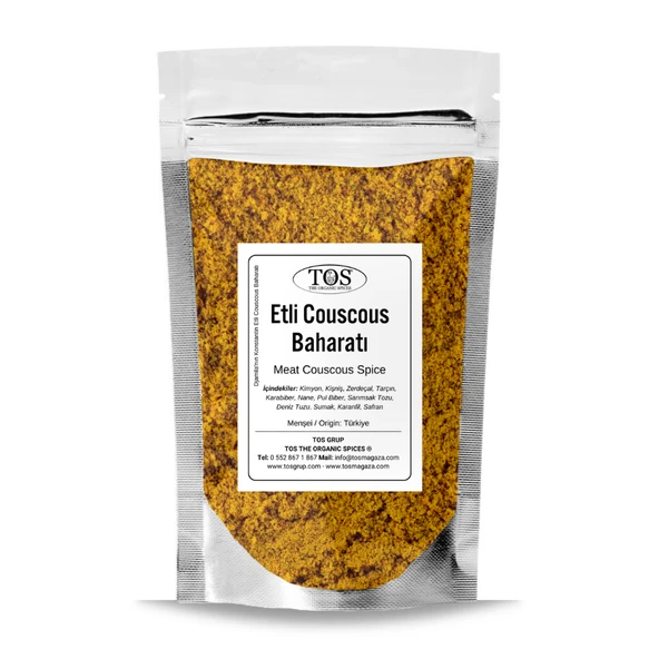 Djamila'nın Konstantin Etli Couscous Baharatı 500 gr Djamila's Constantine Meat Couscous Spice ürün görseli 1