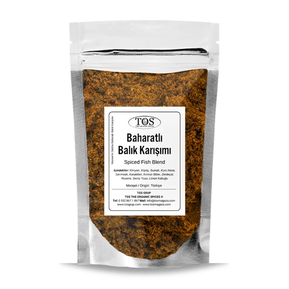 Nisreen'in Sebha Baharatlı Balık Karışımı 100 gr Nisreen's Sabha Spiced Fish Blend ürün görseli 1