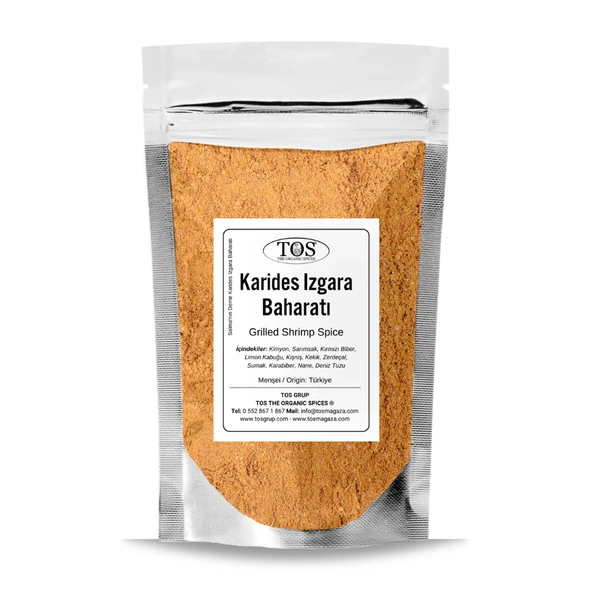 Salma'nın Derne Karides Izgara Baharatı 500 gr Salma's Derna Grilled Shrimp Spice ürün görseli 1