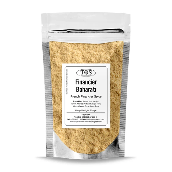 Camille’in Fransa Financier Baharatı 100 gr Camille’s French Financier Spice ürün görseli 1