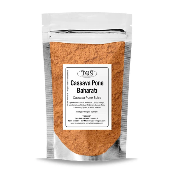 Ana’nın Trinidad ve Tobago Cassava Pone Baharatı 250 gr Ana’s Trinidadian Cassava Pone Spice ürün görseli 1