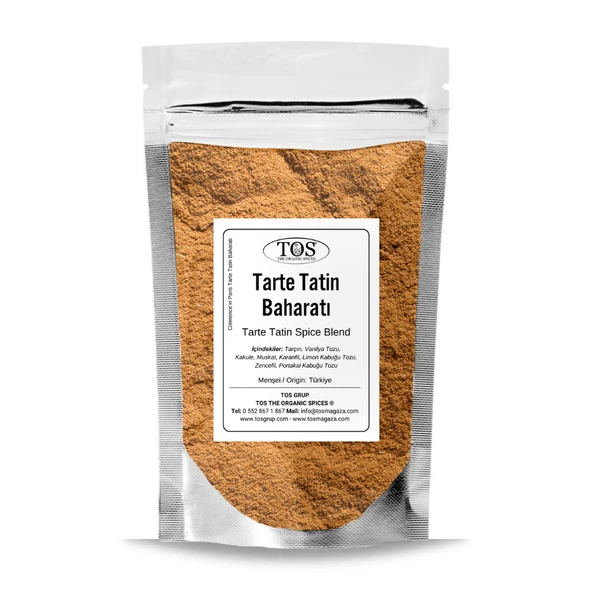 Clémence’in Paris Tarte Tatin Baharatı 500 gr Clémence’s Parisian Tarte Tatin Spice ürün görseli 1