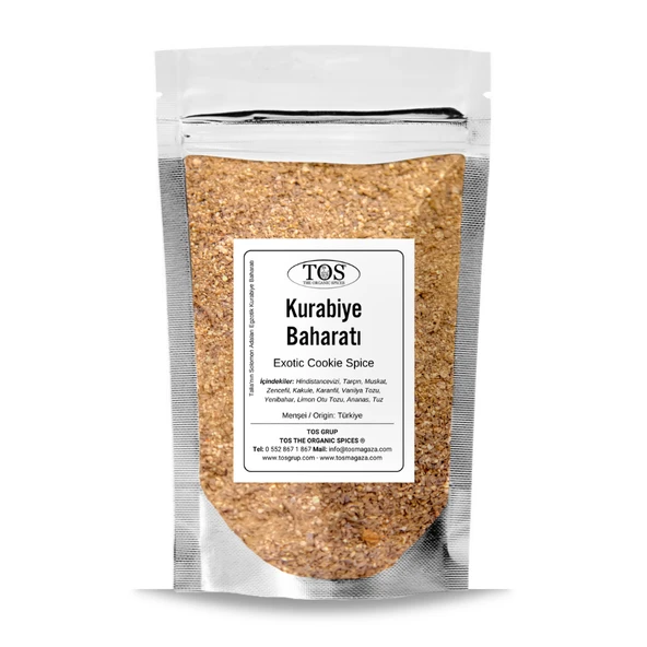 Talia’nın Solomon Adaları Egzotik Kurabiye Baharatı 250 gr Talia’s Exotic Cookie Spice ürün görseli 1