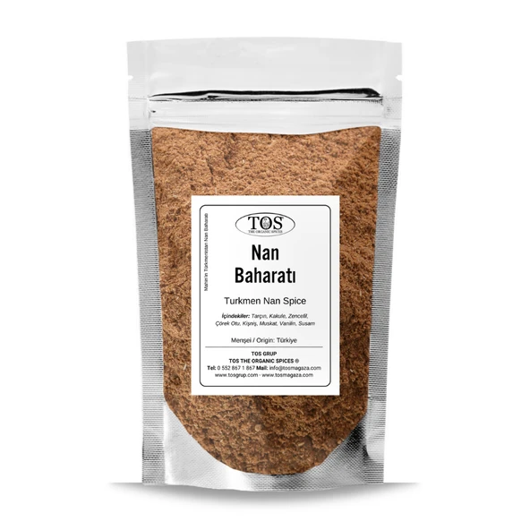 Mahin’in Türkmenistan Nan Baharatı 100 gr Mahin’s Turkmen Nan Spice ürün görseli 1