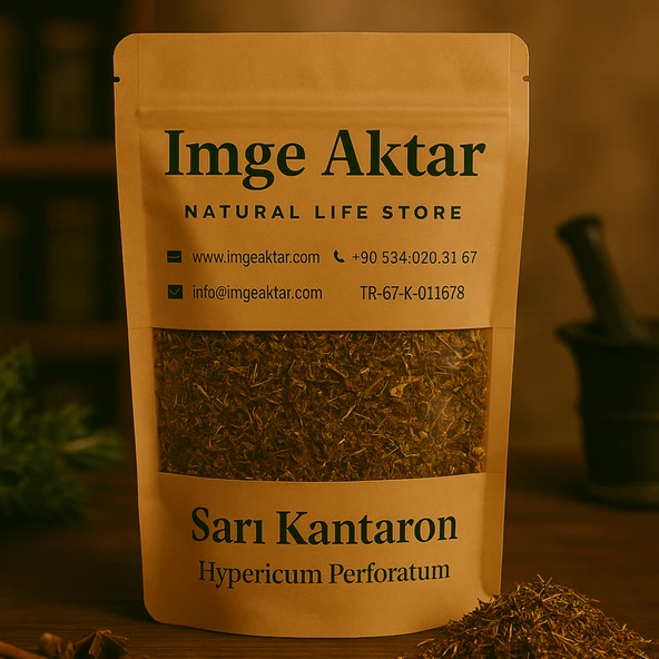 Sarı Kantaron Çiçeği (Hypericum perforatum) 50g - Resim 2