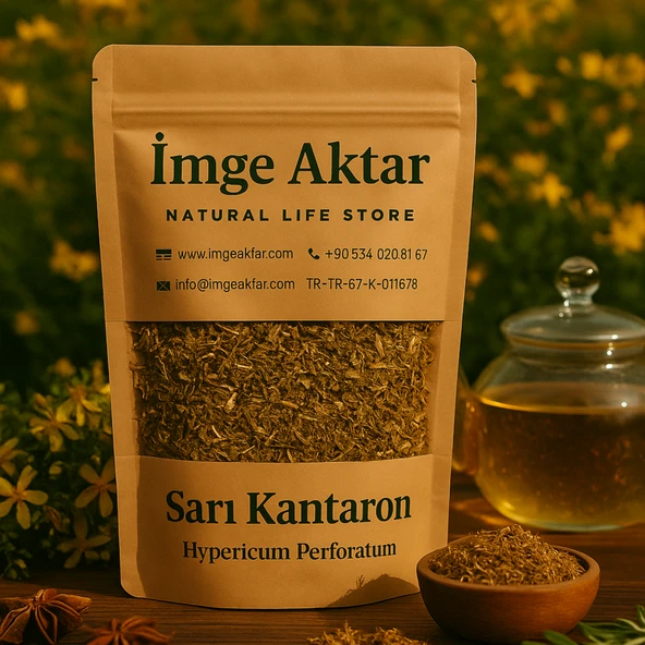 Sarı Kantaron Çiçeği (Hypericum perforatum) 50g ürün görseli 1