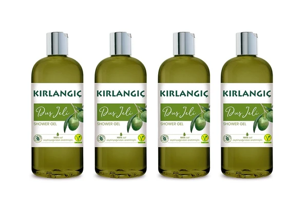Kırlangıç 400 Ml Zeytinyağlı Duş Jeli x 4 Adet ürün görseli 1