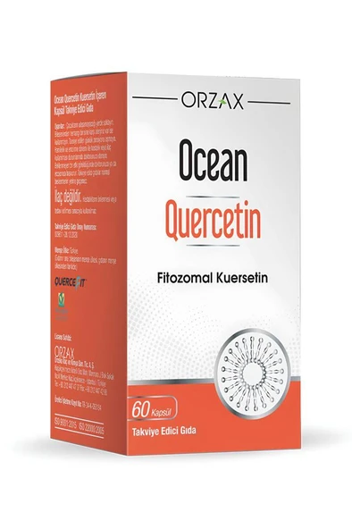 Ocean Quercetin 100 mg 60 Kapsül ürün görseli 1