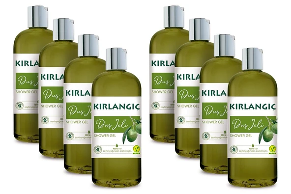 Kırlangıç 400 Ml Zeytinyağlı Duş Jeli x 8 Adet ürün görseli 1