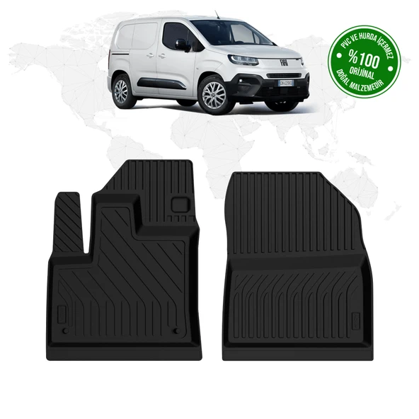 Fiat Doblo Panelvan 4D Havuzlu Paspas (Ön 2 Parça) 2024 Model Ve Sonrası ürün görseli 1