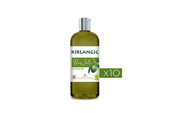 Kırlangıç 400 Ml Zeytinyağlı Duş Jeli x 10 Adet ürün görseli 1